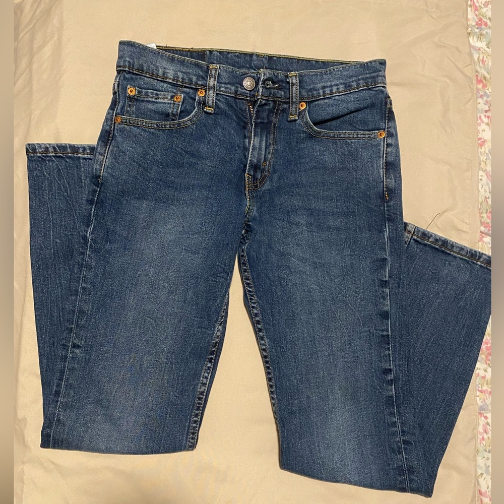 Levi's Classic Indigo Straight Jeans